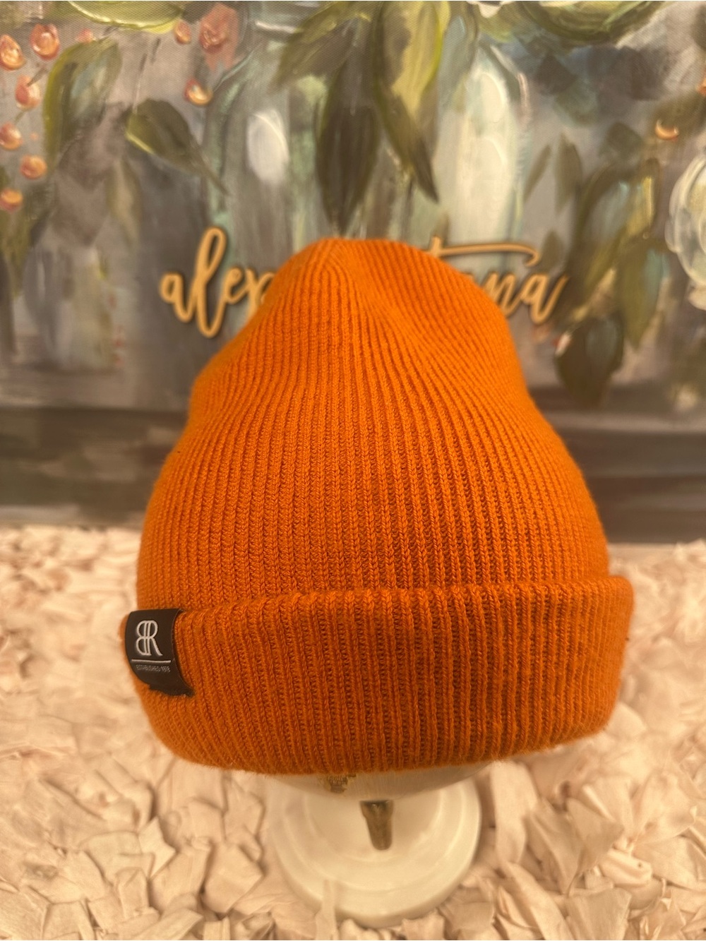 Banana Republic 100% Merino Wool Knit Beanie – Burnt Orange | One Size